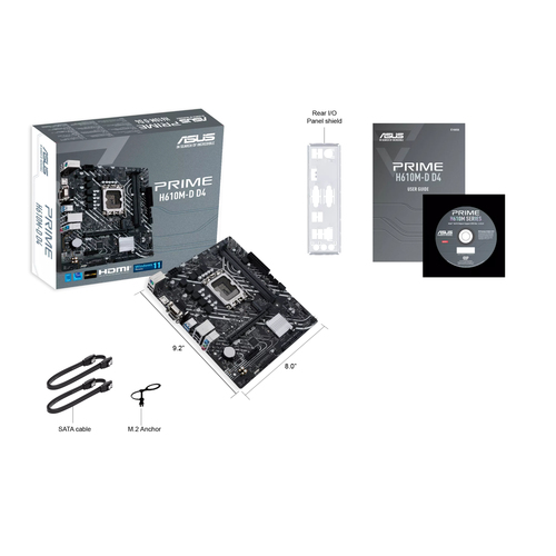 Asus PRIME H610M-D D4 Micro ATX LGA1700 Motherboard