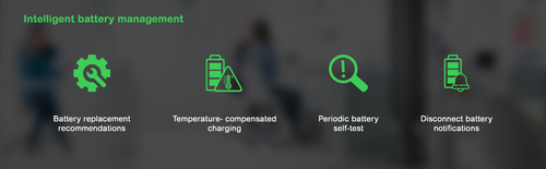 APC Smart-UPS SMT750IC tower UPS front view with LCD display