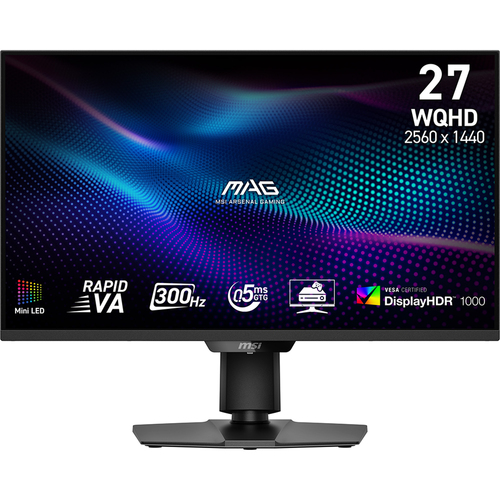 MSI MAG 274QPF X30MV,  (27"), 2560 x 1440 pixels, Wide Quad HD, LCD Monitor