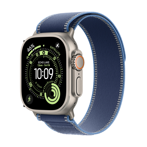 Apple Watch Ultra 3 49mm Titanium Blue Trail Loop GPS + Cellular M/L