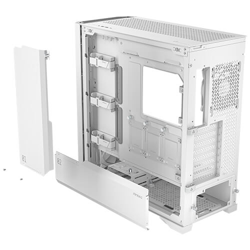 Antec Performance 1 FT, White, Glass, Plastic, Steel, Gaming, Full Tower PC case