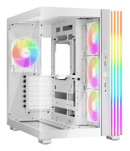 be quiet! LIGHT BASE 600 LX White, Glass, SGCC, Gaming Midi Tower Case