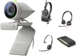 Poly Studio P5 USB-A Webcam TAA, 1080p Full HD, Autofocus,  Business-Grade