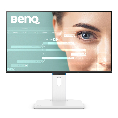 BenQ GW2490TC 24-inch Full HD LED monitor with 1920 x 1080 resolution in black and white