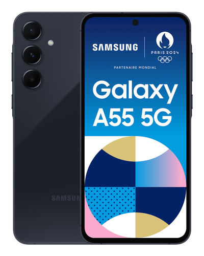 Samsung Galaxy A55 5G, 6.6", 8GB/128GB, 50MP, Mobile Phone, Android, Navy