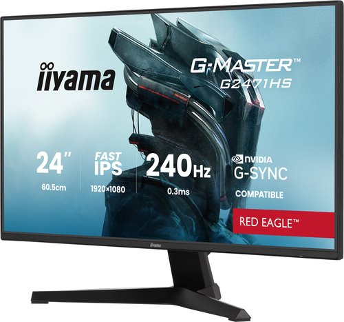 iiyama G-MASTER G2471HS-B1 23.8" 1920 x 1080 pixels Full HD Monitor Black