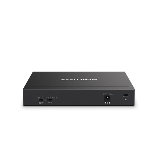 Mercusys 8-Port Gigabit with 7-Port PoE+, Managed Switch