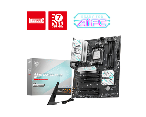 MSI B840 GAMING PLUS WIFI ATX AM5 Motherboard