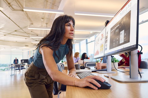 HP 700 Rechargeable Wireless Mouse, Ambidextrous, Bluetooth, 6000 DPI, Black