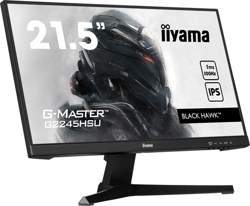 iiyama 21.5" 1920 x 1080 pixels Full HD LED Monitor Black