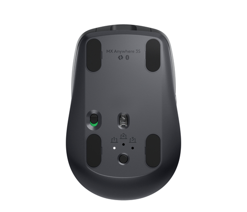 Logitech MX Anywhere 3S, Right-hand, Laser, RF Wireless + Bluetooth Mouse
