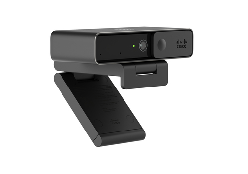 Cisco Desk Camera 4K, 13MP, 3840x2160 Ultra HD, Dual Mics, 60fps, Carbon Black