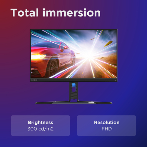 Lenovo LEGION R24E, 60.5 cm (23.8"), 1920 x 1080 pixels, Full HD, LCD Monitor