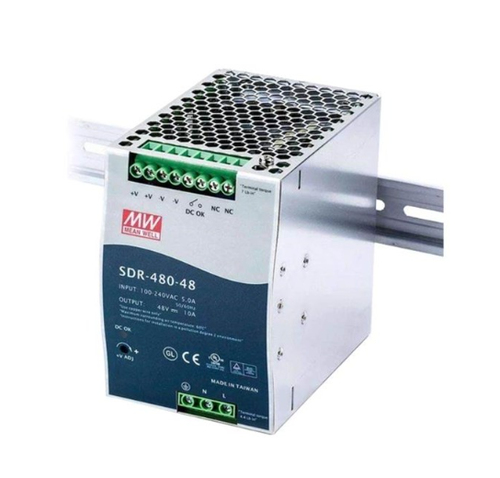 Allied Telesis (AT-SDR480-48), 480 W, DIN Rail Power Supply