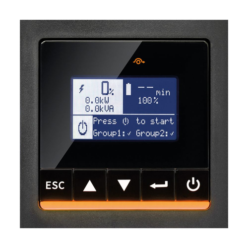 Eaton 9PX6KIRTNG2 3U rack tower UPS full product view