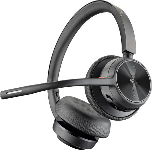 POLY Voyager 4320 USB-C +BT700 dongle, Wireless, Headset/Headphones, Black