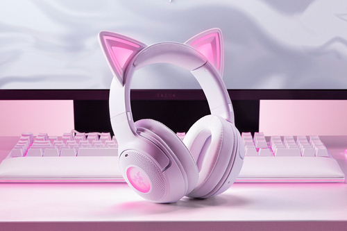 Razer Kraken Kitty V2 BT, Wireless, Gaming, Headset/Headphones, White