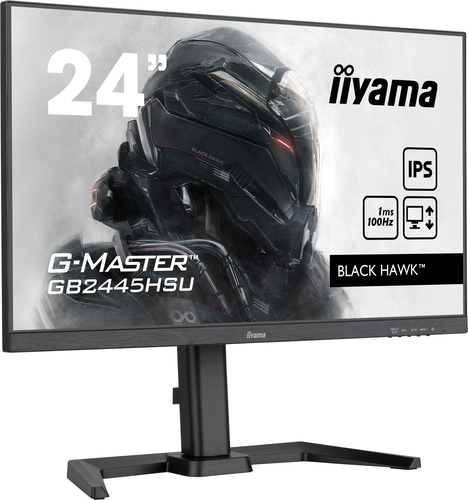 iiyama G-MASTER GB2445HSU-B1, (24"), 1920 x 1080 pixels, Full HD, LED Monitor