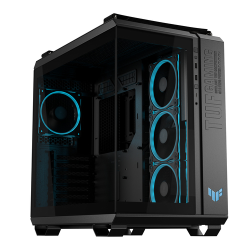 ASUS TUF GAMING GT502 Horizon TG ARGB, Midi Tower, PC Case, Black