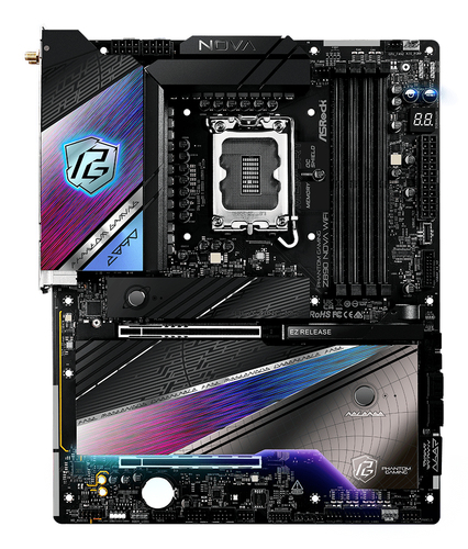 ASRock Phantom Gaming Z890 Nova WiFi ATX LGA1851 Motherboard