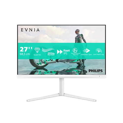 Philips Evnia (27M2N3501PA/00), (27"), 2560 x 1440 pixels, Quad HD, LCD Monitor