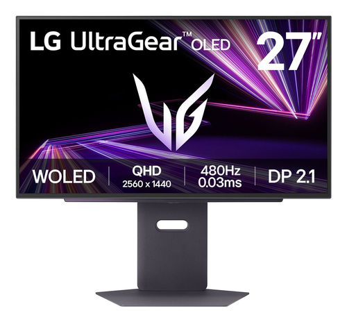 LG (27GX790A-B.AEK) 27" UltraGear™ OLED 480Hz QHD Gaming Monitor