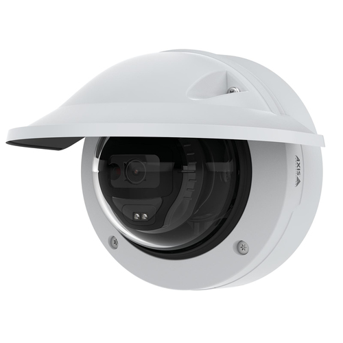 Axis 02372-001 indoor outdoor wired dome IP camera ceiling-mounted with IR night vision