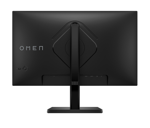 OMEN FHD 165Hz monitor displaying gaming visuals on IPS LCD panel