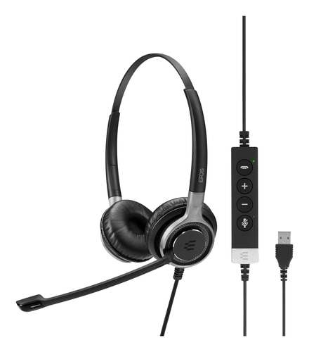 EPOS IMPACT SC 660 USB ML, Wired, 50 - 18000 Hz, Headset/Headphones, Black