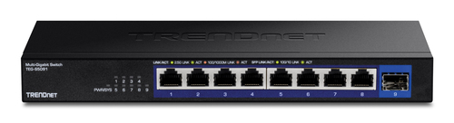 Trendnet (TEG-S5091), 2.5G Ethernet, Unmanaged Switch