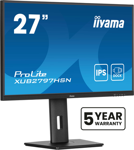 iiyama ProLite IPS technology, (27"), 1920 x 1080 pixels, Full HD, LED Monitor