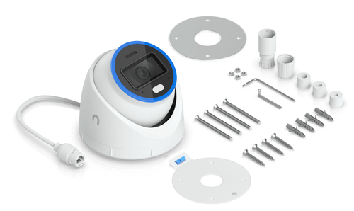 Reset button and web-based management interface on Ubiquiti AI Turret