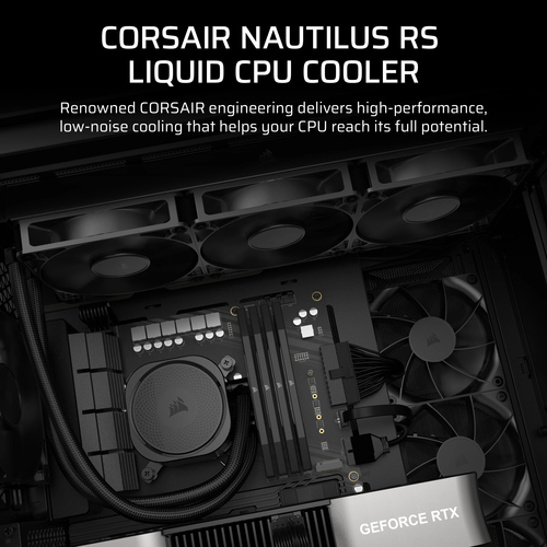 Corsair Nautilus 360 RS, All-in-one liquid cooler