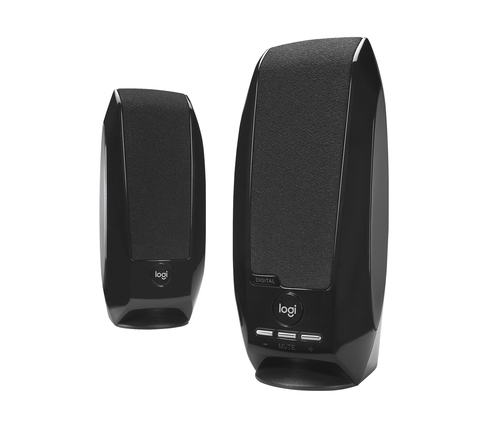 Logitech Speakers S150, 2.0 channels, Wired, 2.4 W, 90 - 20000 Hz, Black