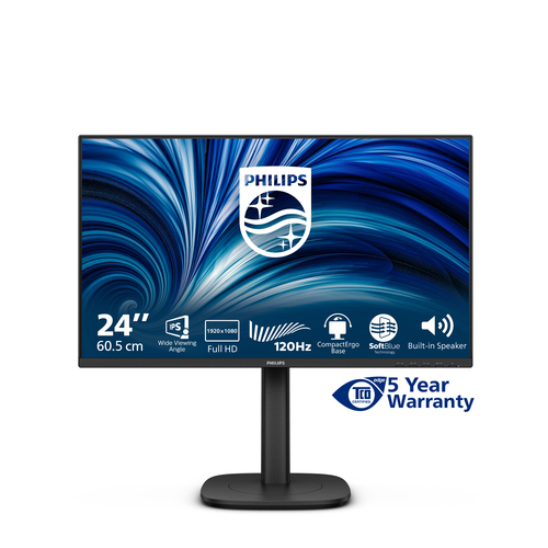 Philips 3000 series (24B2N3200J/00), (23.8"), 1920 x1080 pixels, FHD LCD Monitor