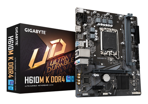 Gigabyte H610M K DDR4 Micro ATX Motherboard