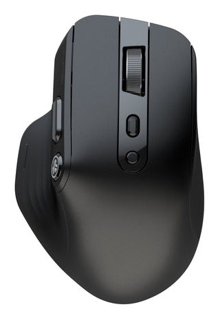 JLab Mouse 2, Right-hand, Optical, Bluetooth + USB Type-C, 2400 DPI Mouse