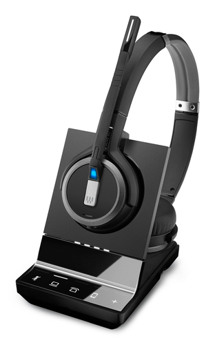 EPOS IMPACT SDW 5065, Double-Sided DECT, Wireless, 150 - 11500 Hz, Headset/Headphones, Black