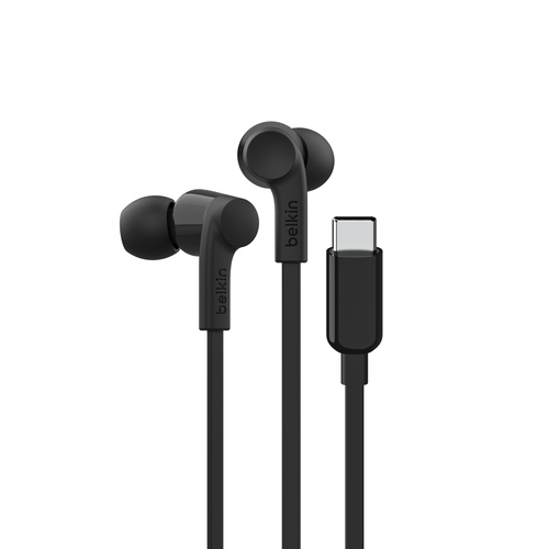 Belkin SoundForm, Wired, Headset/Earphones, Black