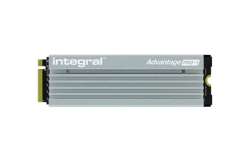 Integral 1 TB ADVANTAGE PRO-1 7200 MB/s M.2 2280 PCIE GEN4 NVME SSD WITH HEATSINK