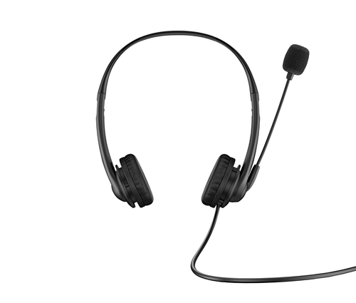 HP Stereo USB G2, Wired, Headset/Headphones, Black