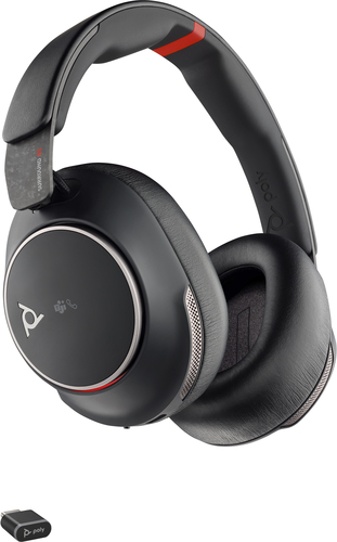 POLY Voyager Surround 85 UC Headset, 20 - 20000 Hz, , Black Headphone