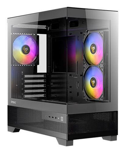 pre-installed 3 x 120mm ARGB fans with daisy-chain connection for sync