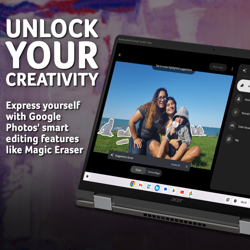 Acer Chromebook Spin 714 Intel Core i3 8GB, 256GB SSD 14" WUXGA touchscreen