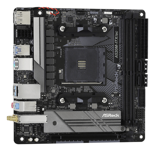 ASRock A520M-ITX/ac Mini ITX AM4 Motherboard