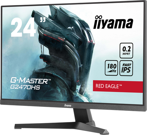 iiyama G-MASTER Fast IPS G2470HS, (23.8"), 1920 x 1080 pixels, FHD, LCD Monitor