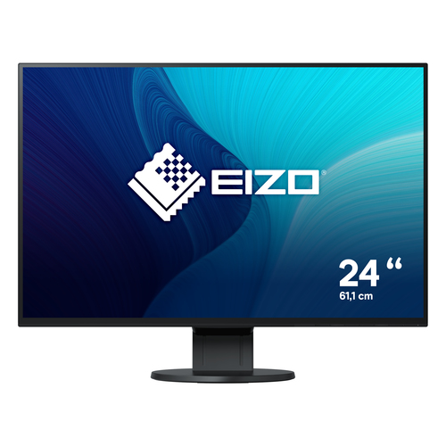 EIZO FlexScan EV2456-BK, 61.2 cm (24.1"), 1920 x 1200 pixels, WUXGA, LCD Monitor