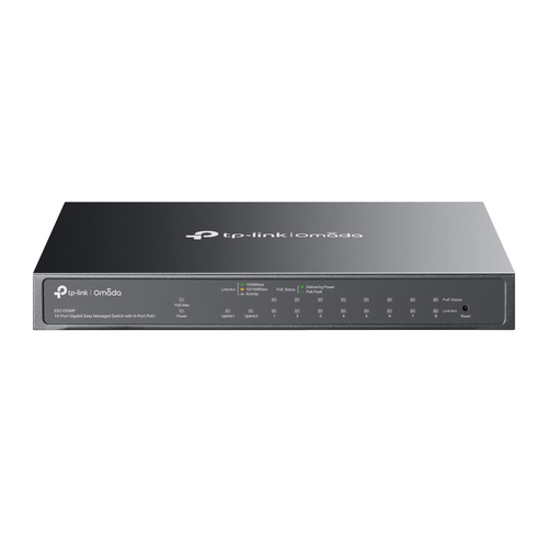 TP-Link Omada (ES210GMP), Gigabit PoE, Managed Network Switch