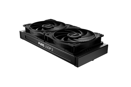be quiet! Pure Loop 2 240mm AIO Liquid CPU Cooler Black 2×120mm PWM Fans
