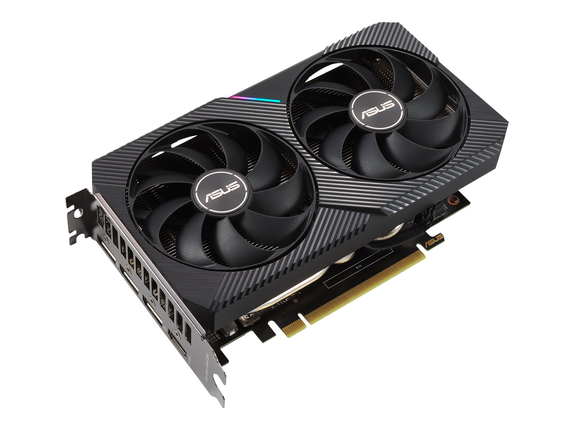 ASUS DUAL-RTX3060-O12G-V2-OC 12GB GDDR6 PCIe 4.0 x4 Graphics Card
